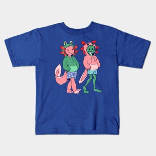 Amphibious Friends Kids T-Shirt